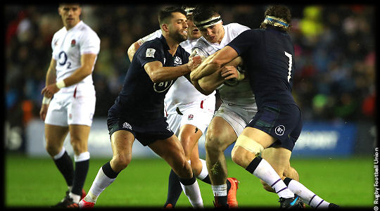 Scotland vs England Adam Hastings Same Underhill 6Ns 2020